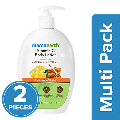 Buy Mamaearth Radiant Skin Body Lotion For All Skin Types, With