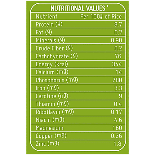 Sugar Watchers Low GI 7 White Rice - Diabetic Friendly/Akki, 2 x 5 kg Multipack 