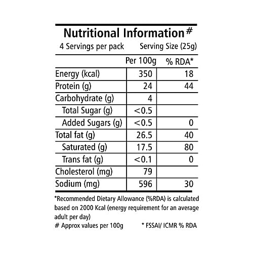 Akshayakalpa Organic Artisan Cheese Slices - Pure, Without Preservatives, 2x100 g Multipack 
