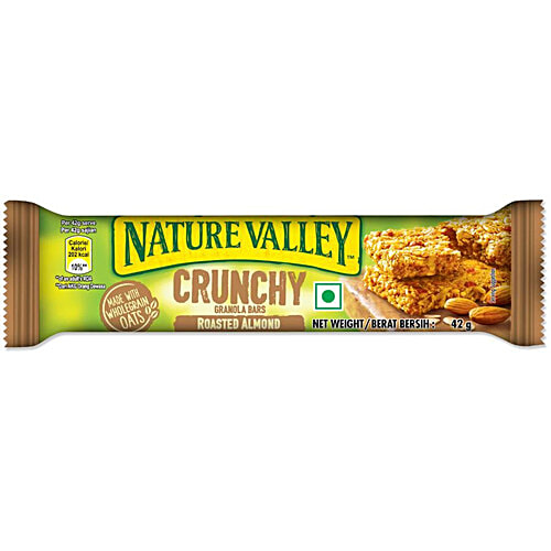 Nature Valley Granola Bars-Apple Crisp + Oats & Chocolate + Oats & Honey + Almond (42 g Each), Combo 4 Items