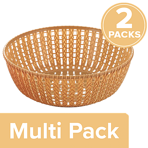 Buy Aristo Orio Fruit & Vegetable Plastic Basket Assorted Colour