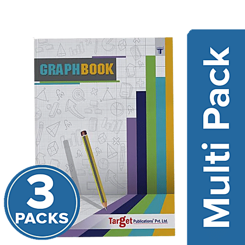 Buy Target Publications Graph Book A4 Size, For School Use, Includes