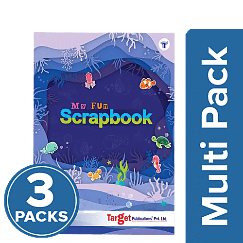 Buy Target Publications Scrap Book For Kids, Multicolour Pages