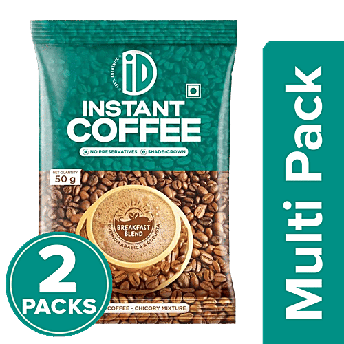 Buy iD Instant Coffee Powder Chicory Mix, ShadeGrown, No