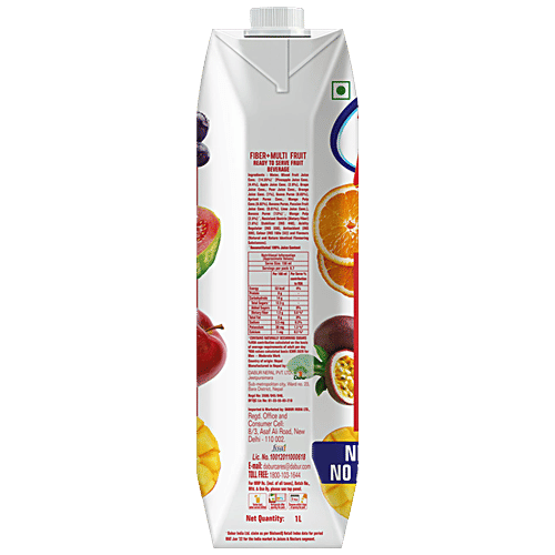 Buy Real Activ Fiber + Multi Fruit Beverage No Added Sugars