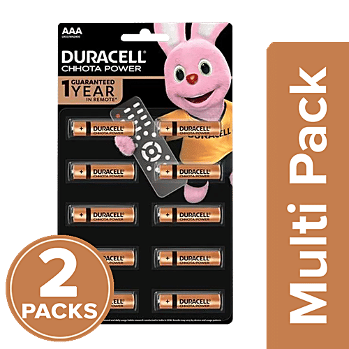 Buy Duracell Chhota Power Alkaline Battery AAA, 1.5 V, LeakProof