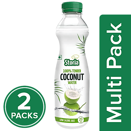 Storia Tender Coconut Water, 2x1 L (Multipack) 