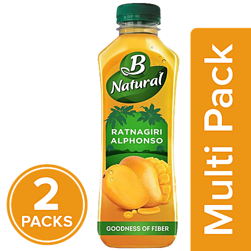 Buy B Natural Ratnagiri Alphonso Mango Juice Goodness Of Fiber Online
