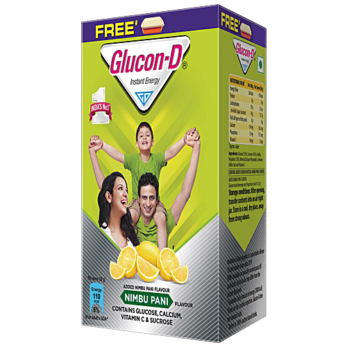 Buy GluconD Instant Energy Health Drink Nimbu Pani Online at Best