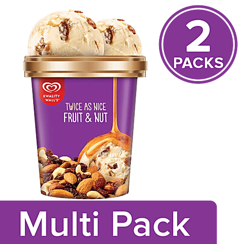 Buy kwality walls Frozen Dessert Fruit & Nut Online at Best Price of