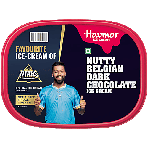 Buy Havmor Ice Cream Signature, Nutty Belgian Dark Chocolate Online