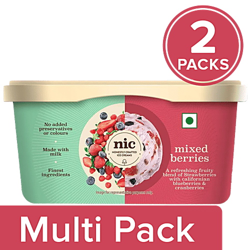 Buy NIC Ice Cream Mixed Berries Online at Best Price of Rs 740 bigbasket