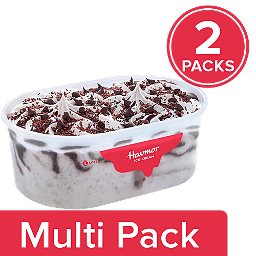 Buy Havmor Double Sundae Choco Brownie Ice Cream Online at Best Price