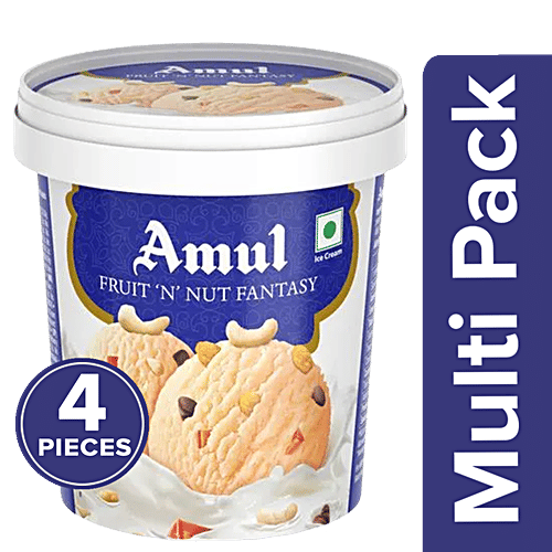 Buy Amul Ice Cream Fruit 'N' Nut Fantasy Online at Best Price of Rs