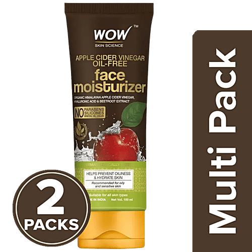 Buy Wow Skin Science Organic Apple Cider Vinegar Face Moisturizer Oil