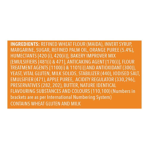 Britannia Treat Croissant - Orange 45 g + Treat Croissant - Cocoa Creme Filling 45 g, Combo 2 Items