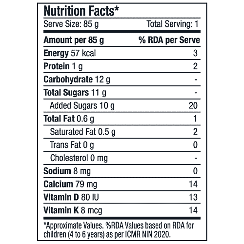 Epigamia  Squeezy Fruit Drink -Mango, Carrot &Yogurt 85g + Blueberry, Beetroot &Yogurt 85g, Combo 2 Items 