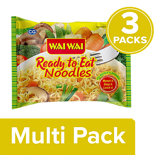 Buy Wai Wai Ready To Eat Veg Masala Noodles Online at Best Price of Rs
