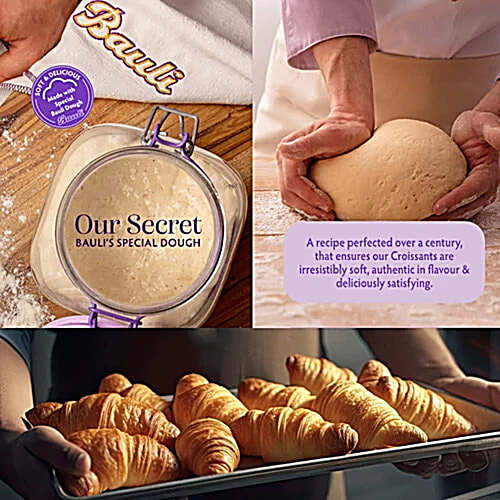 Bauli Moonfils - Choco Cream, Vegetarian, Centre Filled Puff Rolls, Italian Recipe, 2 x 50 g Multipack 