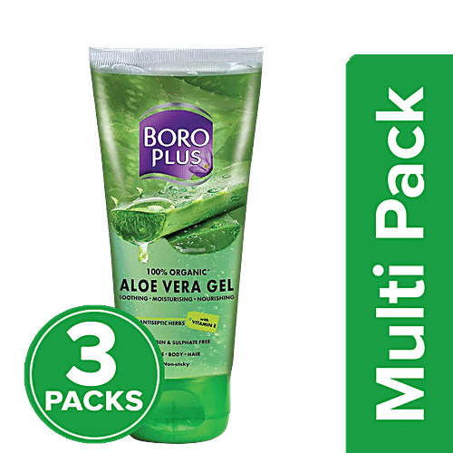 Buy Boroplus Aloe Vera Gel With Vitamin E Soothing, Moisturising