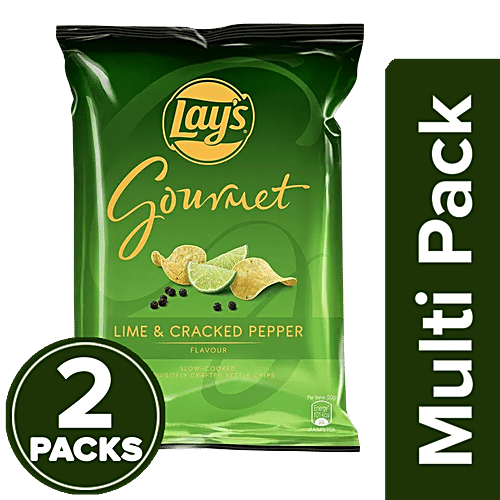 Buy Lay's Gourmet Potato Chips Lime & Cracked Pepper Online at Best