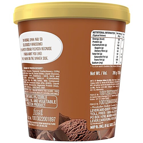 Buy bb Combo Kwality Walls Chocolate Ice Cream 700 ml + Britannia