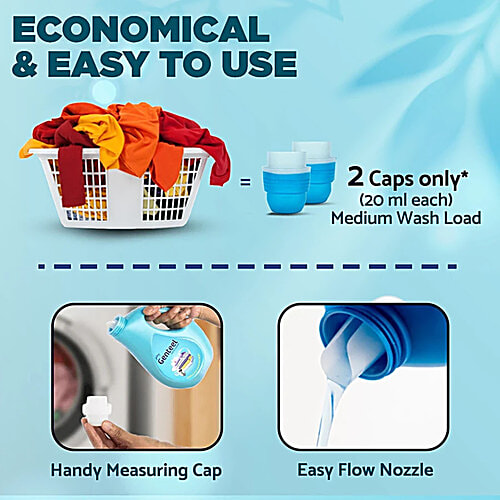 Buy Genteel Liquid Detergent For Both Top Load & Front Load Washing