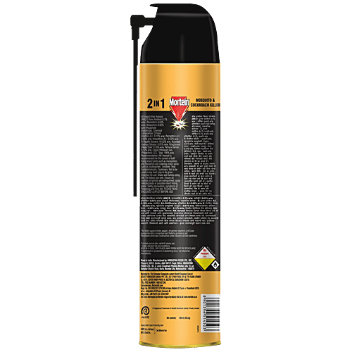 Mortein 2-In-1 Mosquito & Cockroach,600ml + Mosquito & Fly Killer Spray, 425ml, Combo 2 Items 