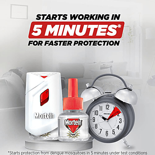 Mortein SmartPlus Mosquito Repellent Liquid(2x45ml) + Insta Mosquito Killer Combo,2pcs, Combo 2 Items