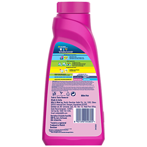 Buy Vanish All In One Liquid + Oxi Action White Chlorine Detergent