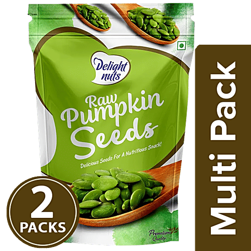 Buy Delight Nuts Raw Pumpkin SeedsNatural & Premium, Rich In Fibre