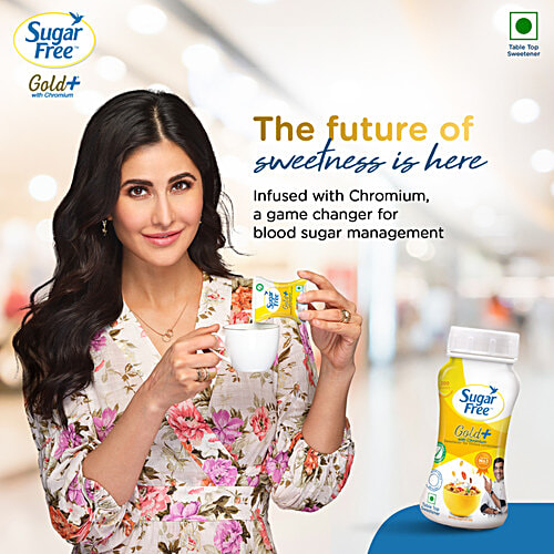 Sugar Free Gold+ Low Calorie Sweetener, 2 x 100 g (Multipack) Low Calorie Sugar Substitute, Indias No 1 Sweetener, With Low Calories