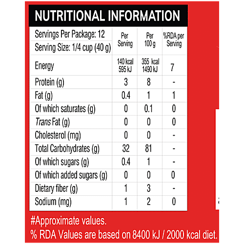 24 Mantra Organic Poha, 2x500 g Multipack 