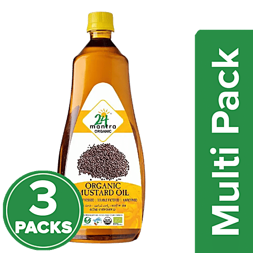 Buy 24 Mantra Organic Mustard Oil Online at Best Price of Rs 663.75