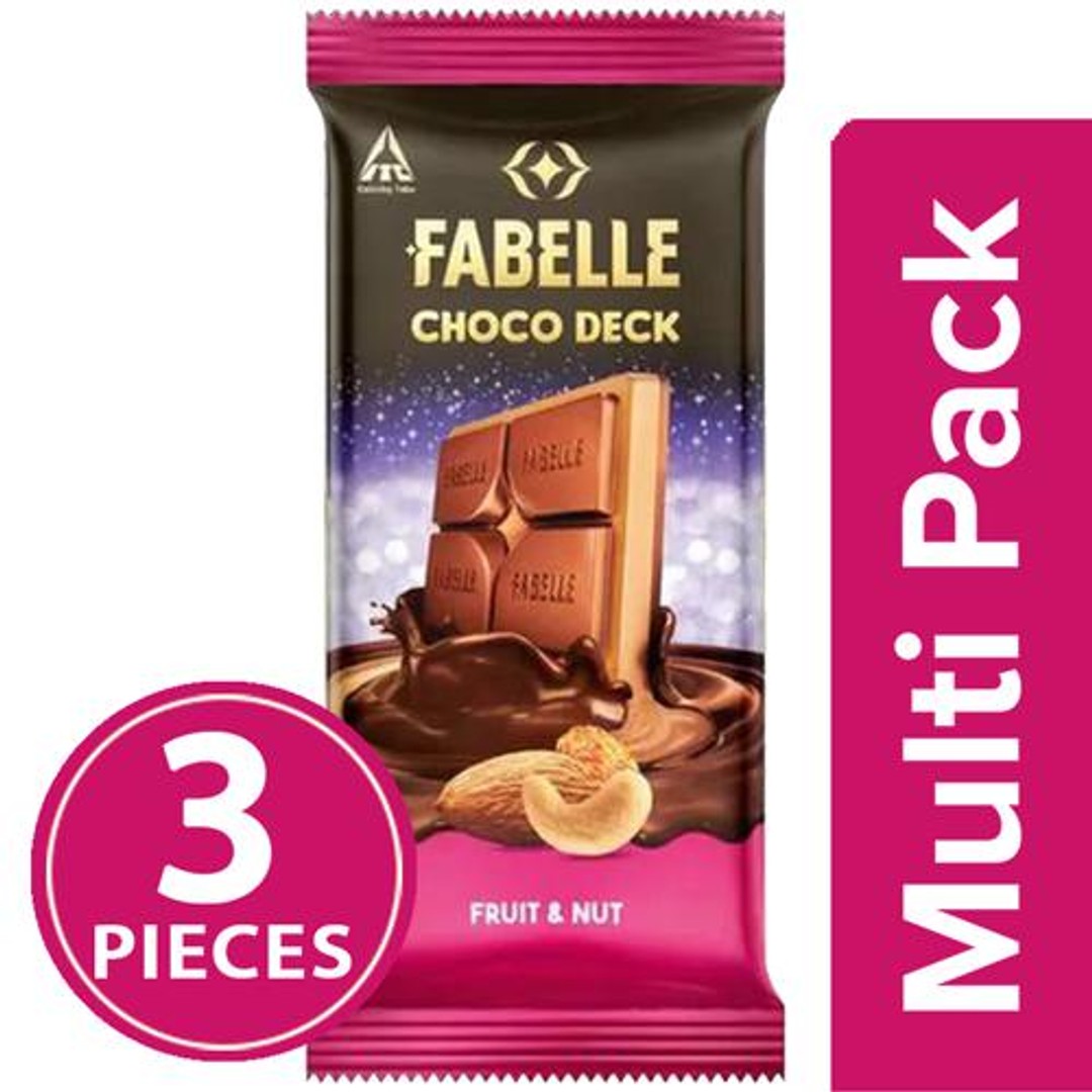 Buy Fabelle Choco Deck Fruit & Nut Chocolate Online at Best Price of