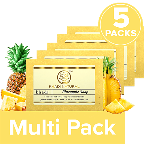 Buy Khadi Natural Pineapple Handmade Herbal Soap Online at Best Price