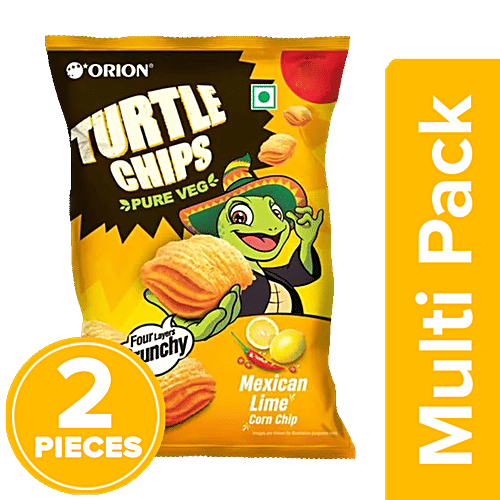 Buy Orion Mexican Lime Corn Turtle Chips Online at Best Price of Rs 40 bigbasket