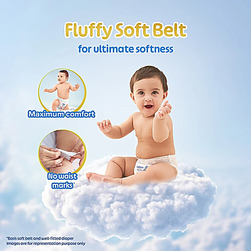Little's Baby Diaper Pants - L, With Wetness Indicator & 12 Hours Absorption, 2x30 pcs Multipack 