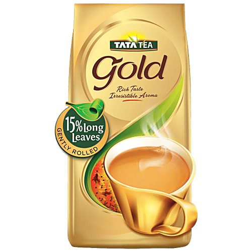 Tata Tea Gold Tea With Gently Rolled Long Leaves, 3 x 500 g (Multipack) 