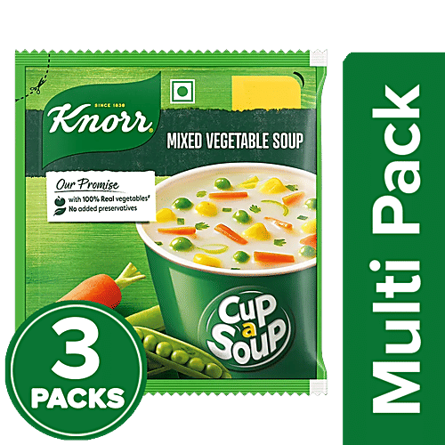 Buy Knorr Mixed Vegetable Cup A Soup No Added Preservatives Online at Best Price of Rs 29.37
