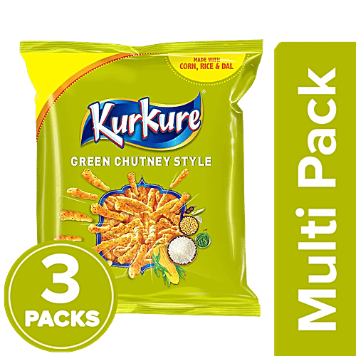 Buy Kurkure Namkeen Green Chutney Style Online at Best Price of Rs 15