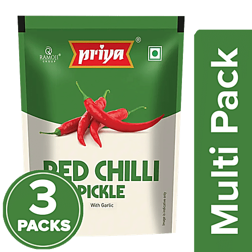 Buy Priya Pickle Red Chillies With Garlic Online at Best Price of Rs