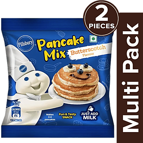 Buy Pillsbury Pancake Mix Butterscotch Flavour, Makes Soft & Fluffy