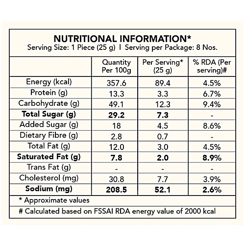 Daadi's Doodh Peda, 2x200 g Multipack 
