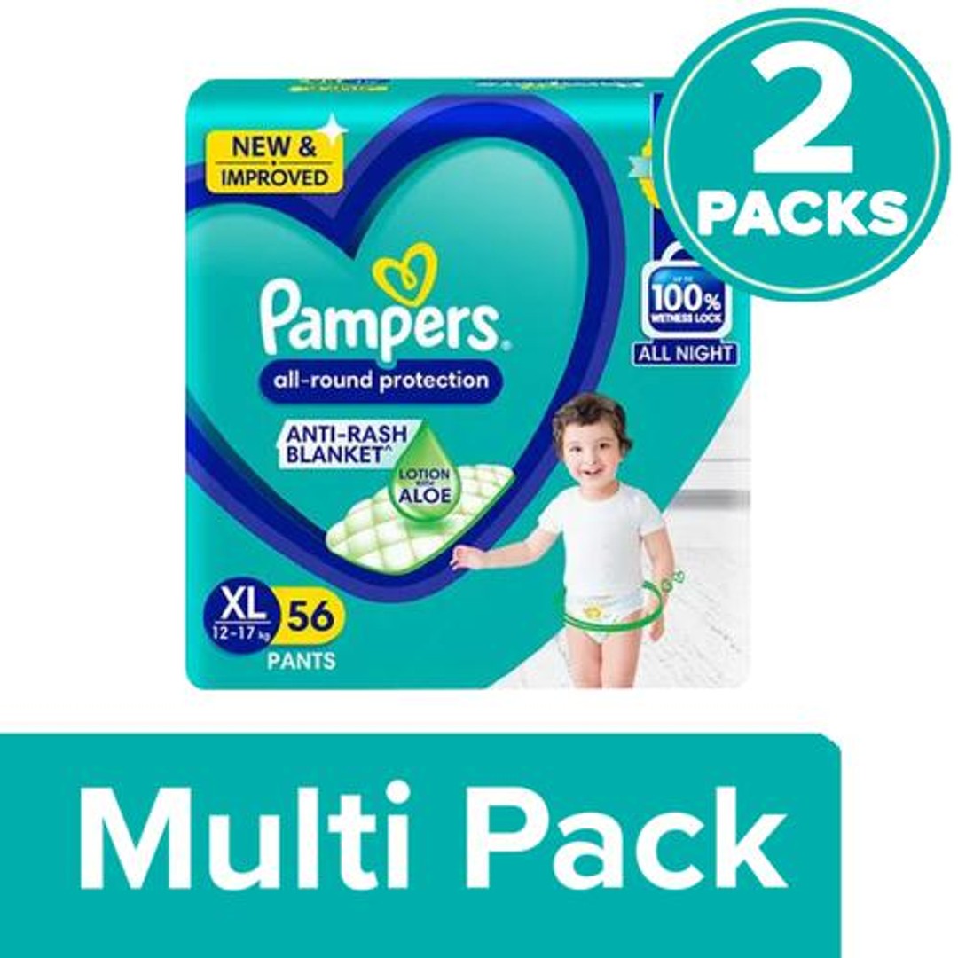 Buy Pampers Diaper Pants Extra Large Online at Best Price of Rs null