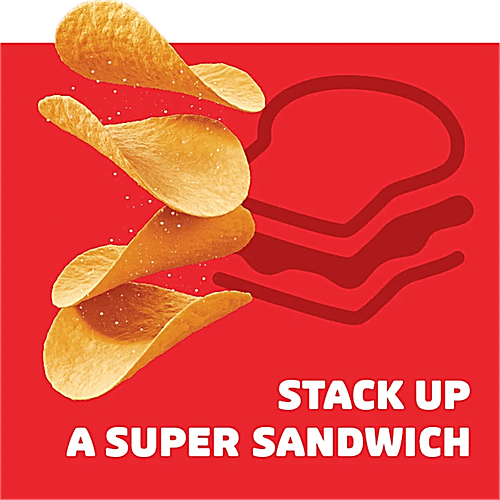 Pringles Potato Chips Original Flavour - Classic Salted, 2x40 g Multipack 