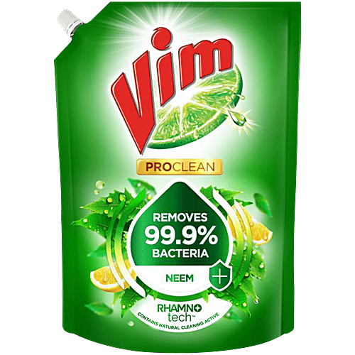 Vim ProClean Neem Dishwash Gel, 2x1.7 L (Multipack) 