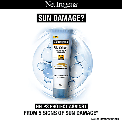 Neutrogena ultra-sheer-dry-touch-spf-50-sun-block 30 ml Tube, 2x30 ml Multipack