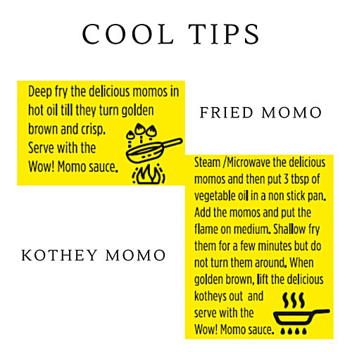 Wow! Momo Masala Chicken Momos - Buy 1 Get 1 Free, 2 x 10 pcs Multipack