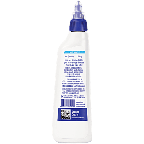 Fevicol MR General Purpose Adhesive, 3x200 g Multipack For Arts, Crafts, Homes & Offices, Quick-Drying Formula, Mess Free Nozzle, Pen Like Grip